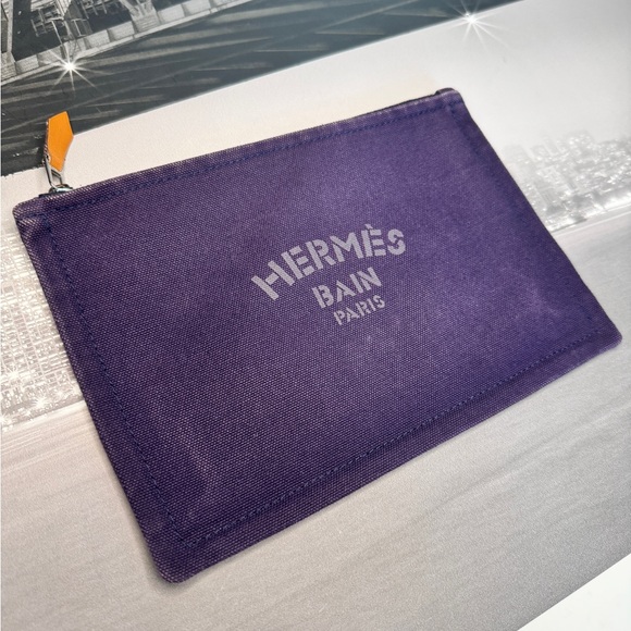 Hermes Cotton Yachting Pouch Small Model - Picture 3 of 11